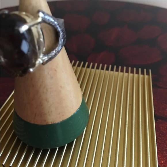 18K and Rhodolite Teddy Bear Ring - Picture 3 of 5